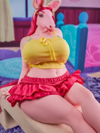 ตุ๊กตายางไฮบริดจ์ 154cm- Climax Doll Furry Horse Sex Doll FD141cm Monie | - Image 5
