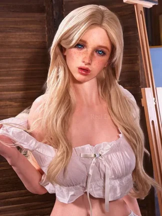 ตุ๊กตายางซิลิโคนทั้งตัว 159cm - 【Real Lady】Silent Invitation Sex Doll RL159 R22(ROS MAX) Elia Natural