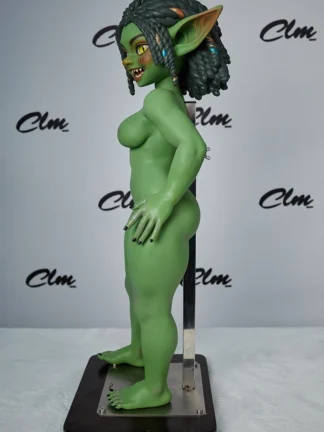 ตุ๊กตายางซิลิโคน Mini Doll 70cm- Climax Doll Goblin Girl Mini Sex Doll Si70 AT Kaela(Green) | CLM Classic - Image 29