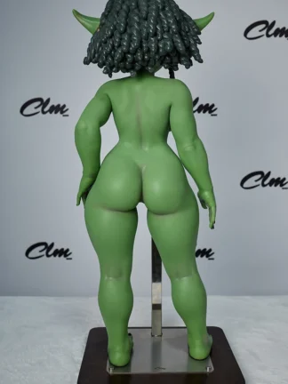 ตุ๊กตายางซิลิโคน Mini Doll 70cm- Climax Doll Goblin Girl Mini Sex Doll Si70 AT Kaela(Green) | CLM Classic - Image 30