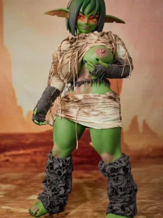 ตุ๊กตายางซิลิโคน Mini Doll 120cm- Climax Doll Goblin Sex Doll ULW SiF120 Barza | CLM ULW - Image 8