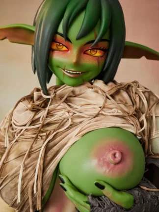 ตุ๊กตายางซิลิโคน Mini Doll 120cm- Climax Doll Goblin Sex Doll ULW SiF120 Barza | CLM ULW - Image 9
