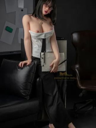 ตุ๊กตายางซิลิโคนทั้งตัว 164cm - Irontechdoll Psychology Professor Sex Doll 164cm S1 Miya Natural ROS MAX - Image 4