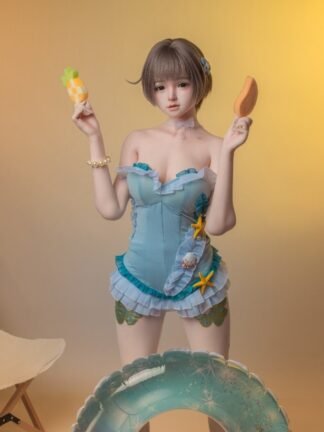 ตุ๊กตายางซิลิโคนทั้งตัว 149cm-JIUSHENG Silicone149cm B Cup #96B Shio(Full Real Skin Texture with ROS) - Image 8