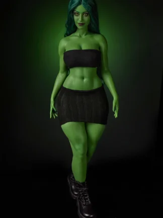 Mini Sex Doll 70cm- Climax Doll Classic | She-Hulk Cosplay Mini Sex Doll Si70 KA Renee - Image 10