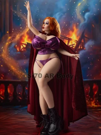 Mini Sex Doll 70cm- Climax Doll Classic | BBW Mini Sex Doll Vampire Queen Si70 AR Diana - Image 2