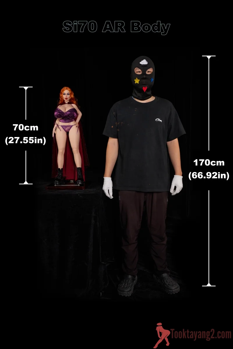 Mini Sex Doll 70cm- Climax Doll Classic | BBW Mini Sex Doll Vampire Queen Si70 AR Diana - Image 20