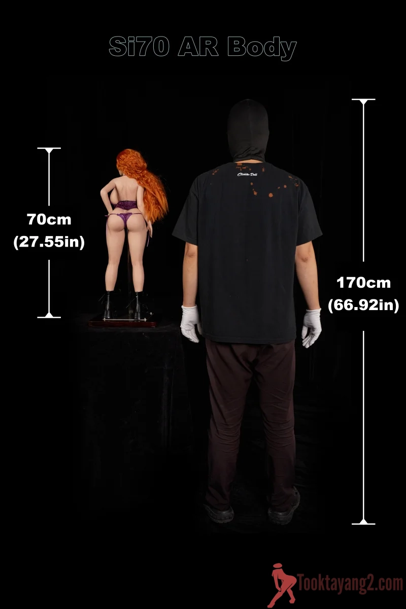 Mini Sex Doll 70cm- Climax Doll Classic | BBW Mini Sex Doll Vampire Queen Si70 AR Diana - Image 22