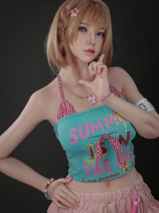 ตุ๊กตายางซิลิโคนทั้งตัว 153cm-JIUSHENG (รุ่นน้ำหนักเบา) Silicone B Cup #109B Opalite(ROS) (Copy)