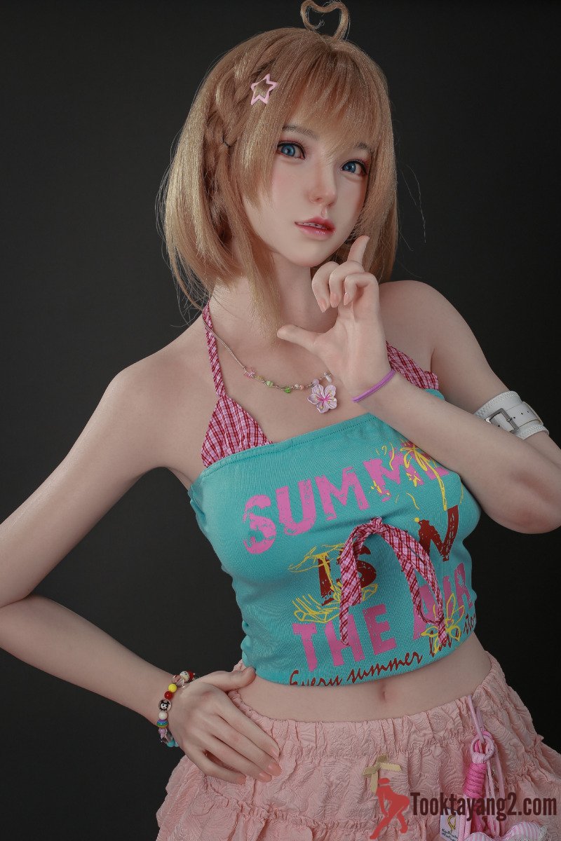ตุ๊กตายางซิลิโคนทั้งตัว 153cm-JIUSHENG (รุ่นน้ำหนักเบา) Silicone B Cup #109B Opalite(ROS) (Copy)