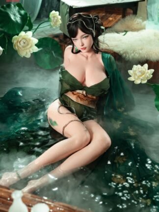 ตุ๊กตายางซิลิโคนทั้งตัว 165cm - 165cm F Cup Doll Senior Green Snake【Aoi】ROS Head 2.0 with Realistic Skin Texture - Image 6