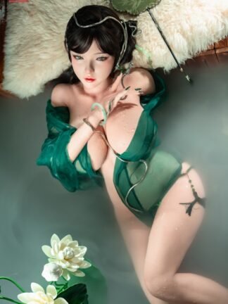 ตุ๊กตายางซิลิโคนทั้งตัว 165cm - 165cm F Cup Doll Senior Green Snake【Aoi】ROS Head 2.0 with Realistic Skin Texture - Image 10