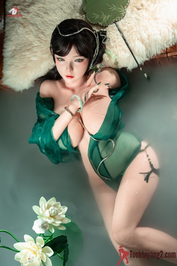 ตุ๊กตายางซิลิโคนทั้งตัว 165cm - 165cm F Cup Doll Senior Green Snake【Aoi】ROS Head 2.0 with Realistic Skin Texture - Image 10
