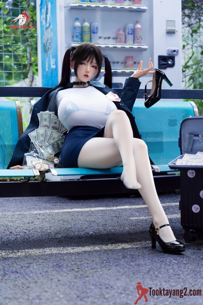ตุ๊กตายางซิลิโคนทั้งตัว 158cm Doll Senior G Cup Real Skin Texture【Kita】ROS Head - Image 3